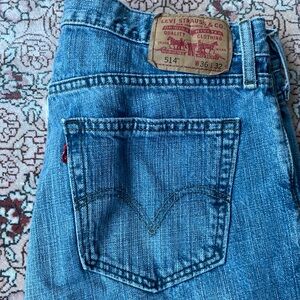 Levi’s 514 Slim Straight Jeans 36 x 32
